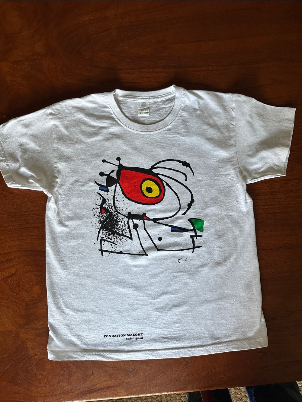 Vintage 90’s Kids Miro French tee shirt